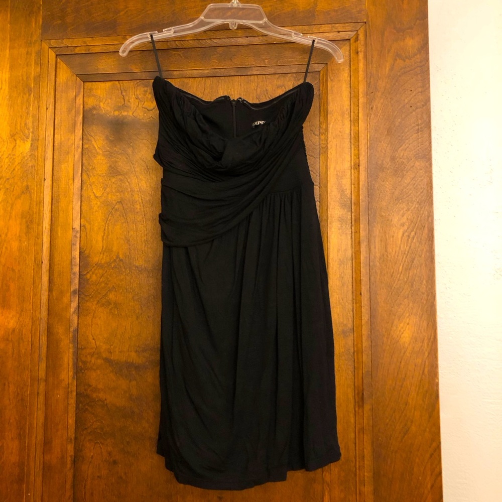 Express strapless dress